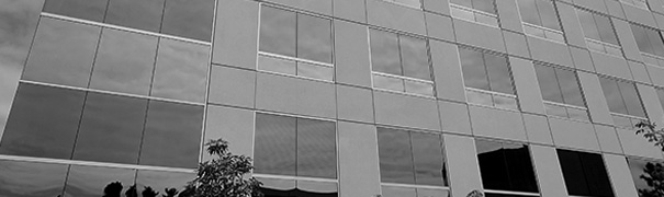 close of up corporate building
